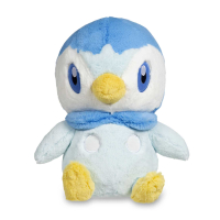 Officiële Pokemon center knuffel Fluffy comfy friends Piplup 32cm